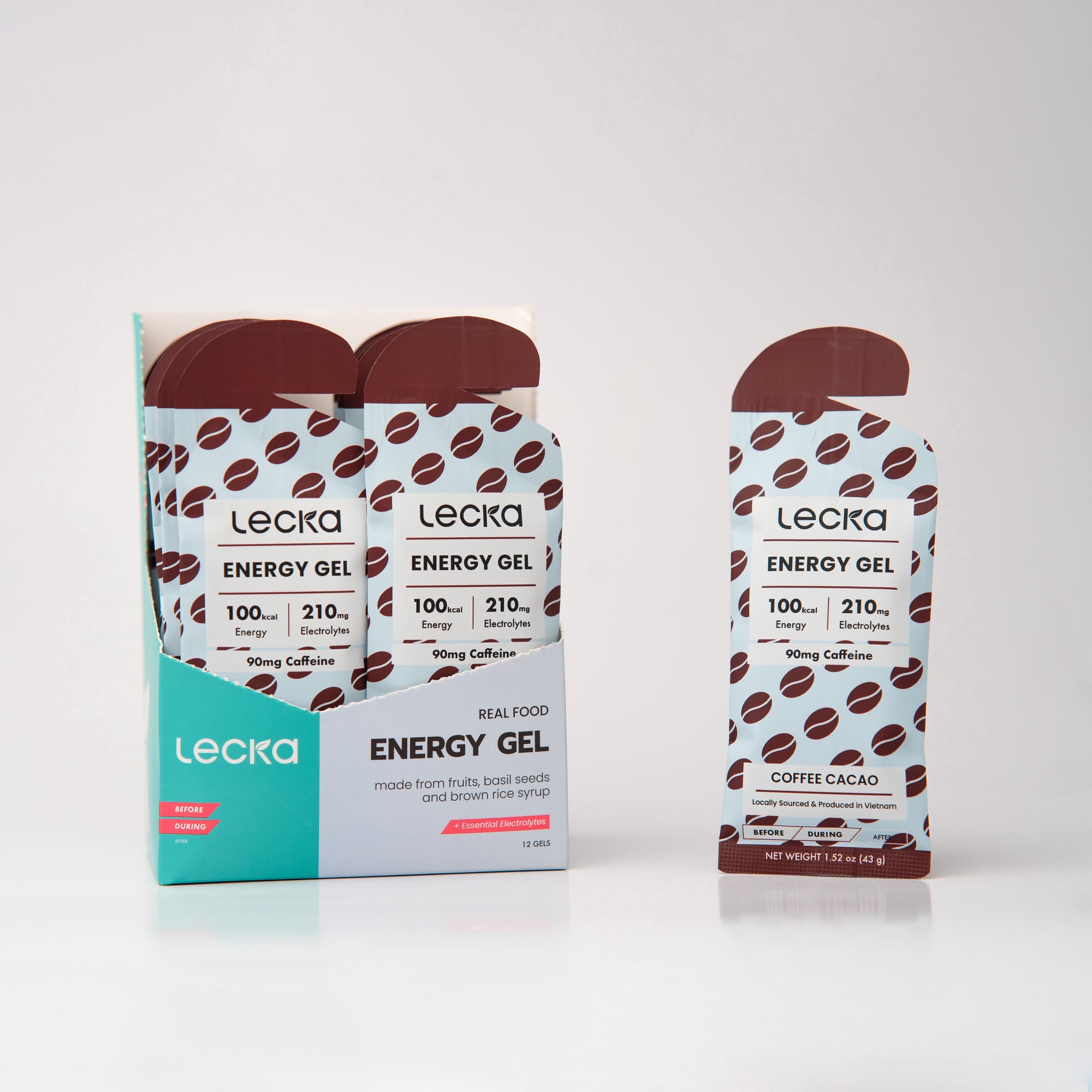 Energy Gel m. koffein - Coffee Cacao